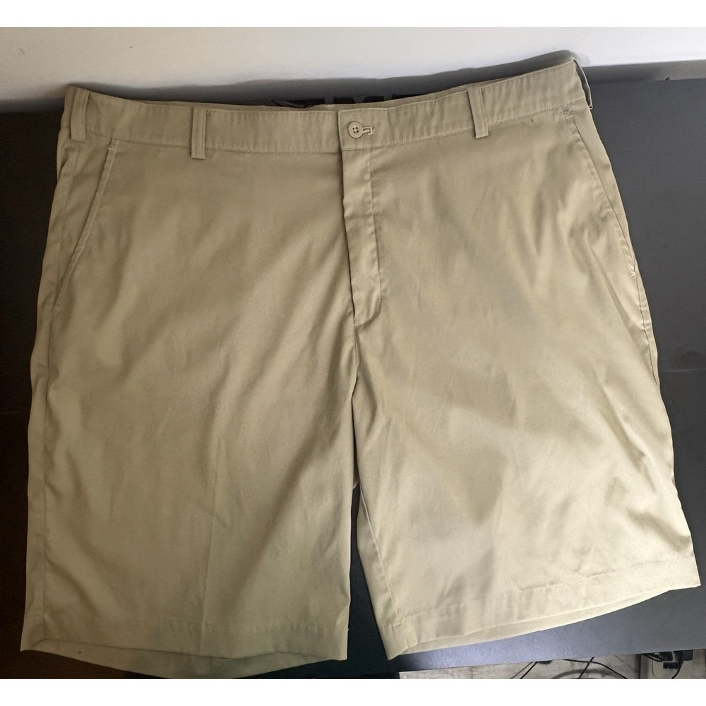 Nike Golf Tour Performance Mens Dri-FIT Tan Shorts Size 40 Stretch‎ Athletic